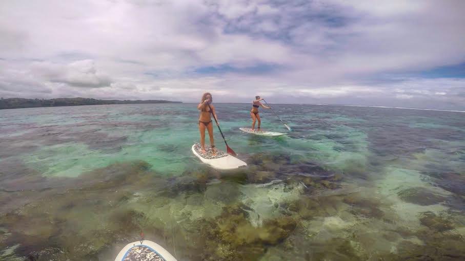 day in the life, island spirit, Beach House SUP coral coast fIJI