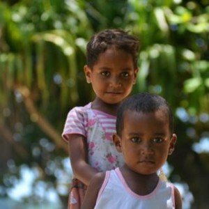 Children lavena Island Spirit Responsible travel Fiji