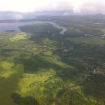 Taveuni island, ariel view, Fiji