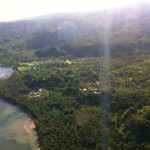 Taveuni island, ariel view, Fiji