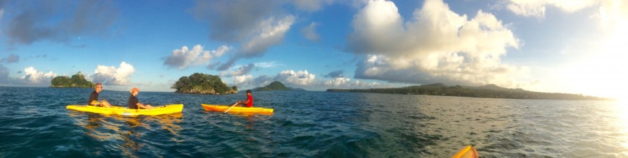 Kayaking Island Spirit Fiji