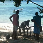 Clams and cucumbers in Fiji key in averting further coral calamities