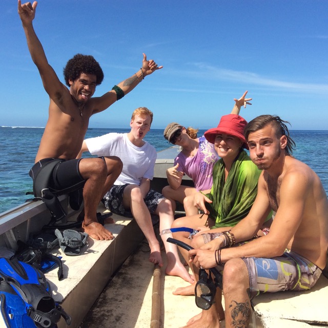 Snorkelling fiji island spirit