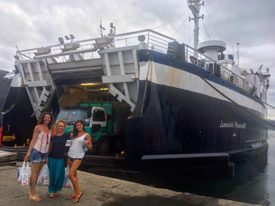 Fiji island Lomaviti Princess Ferry Taveuni