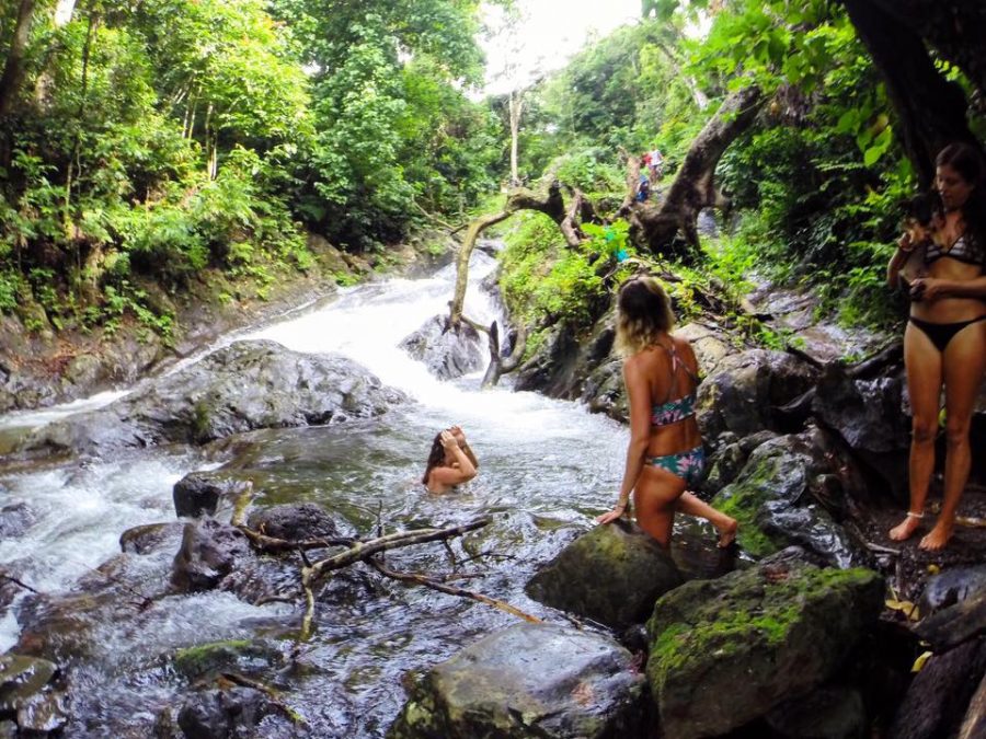 Taveuni Natural Waterslides, Waterfall, Fiji