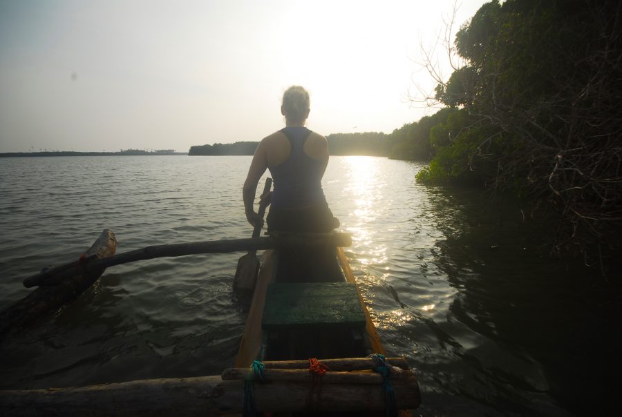 Kayaking Island Spirit Sri Lanka. Ethical business in tourism.