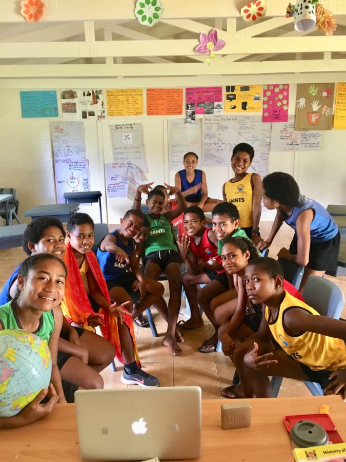 Fiji School children Island Spirit