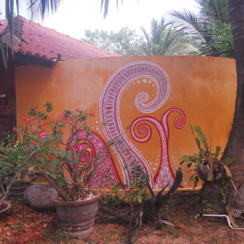 Mural Kitesurflanka Kalpitiya Sri Lanka