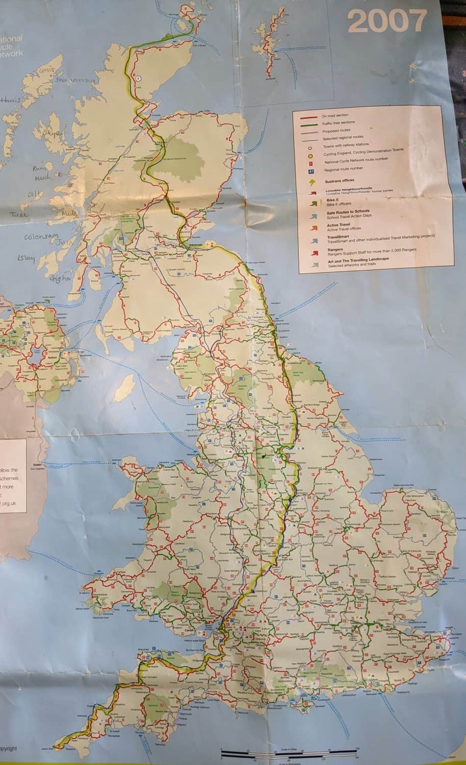 lejog cycle distance